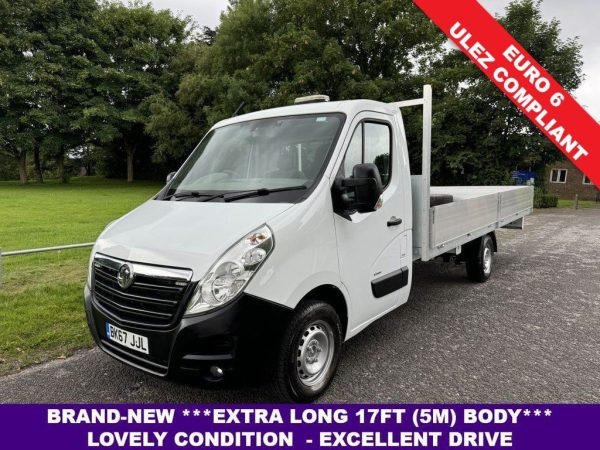 2018 Vauxhall Movano L3h1 R3500 C/C £15,595