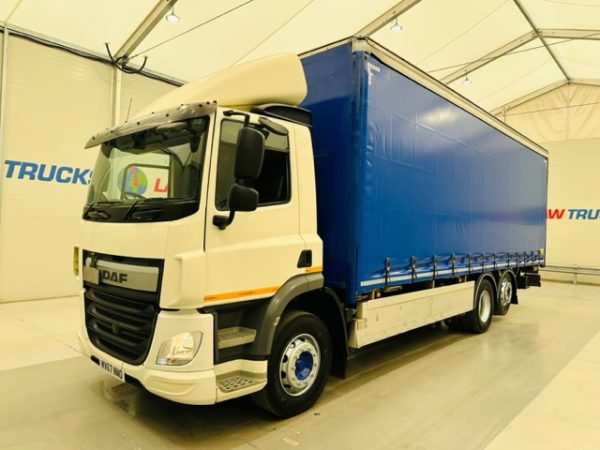 DAF CF 330 6x2 Rear Steer Day Cab Curtainsider