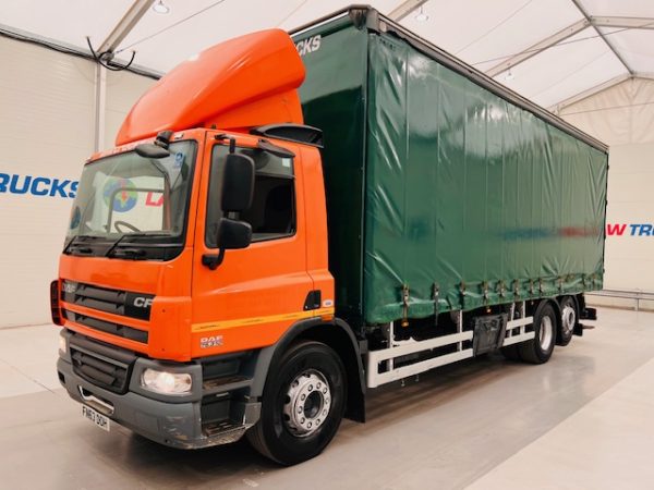 DAF CF75 310 6x2 Rear Lift Day Cab Curtainsider