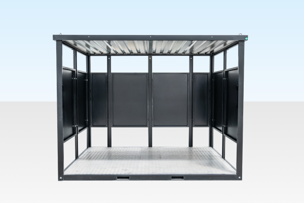 Flat Pack Vaping Shelter