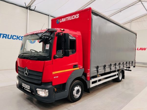 Mercedes Atego 816 Day Cab Curtainsider