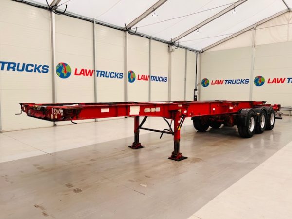 Montracon Tri Axle Sliding Skeletal Trailer ROR