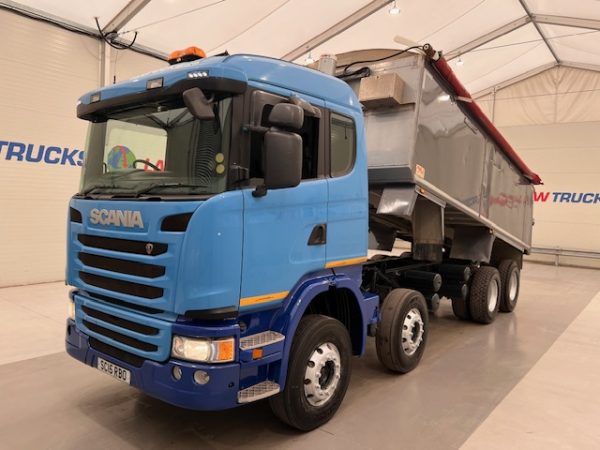 Scania G410 8x4 Sleeper Cab Tipper Manual