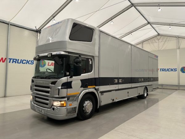 Scania P230 Sleeper Cab Box Removal Truck