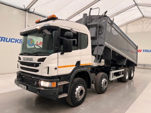 Scania P410 8x4 Sleeper Cab Tipper Manual