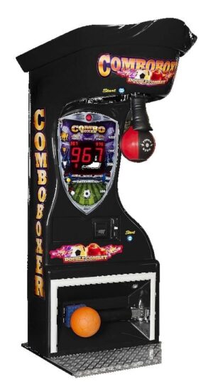 Arcade Boxing Punch Machine, Coin Operated Game, Electronic Hammer, Street Amusement Park, Price for Sale