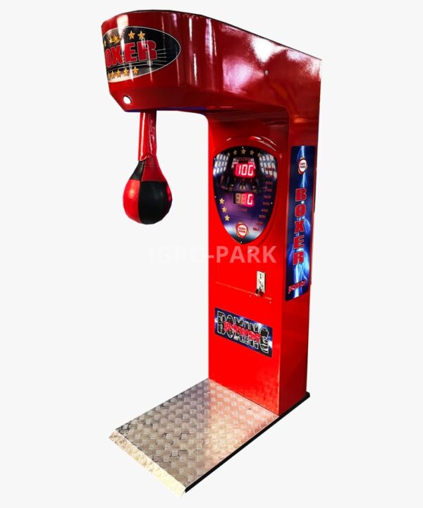 Arcade Boxing Punch Machine, Coin Operated Game, Electronic Hammer, Street Amusement Park, Price for Sale - Image 4